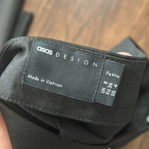 Black ASOS Skinny Dress Pants - Picture 5 of 5